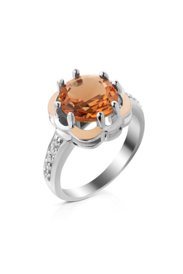 Серебряное кольцо S-064_1-54-R