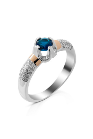 Серебряное кольцо S-068_1-0121-R