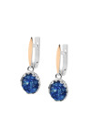 Silver earrings S-105_1-40-E