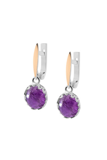 Pendientes de plata S-105_1-Am55-E