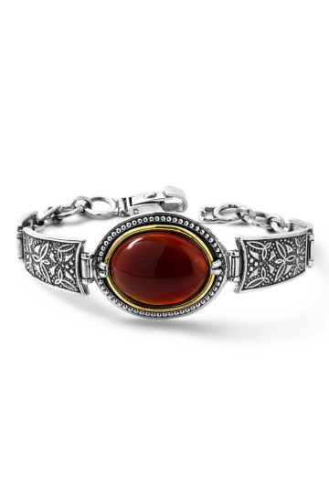 Серебряный браслет S-120_5-64-B