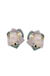 Silver earrings S-121_1-3145-E