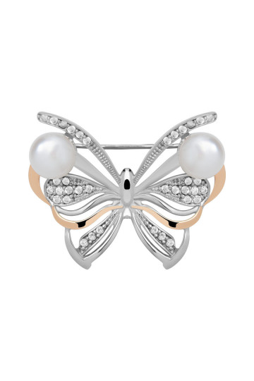 Silver brooch S-135_1-01-Br