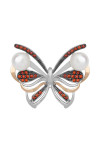 Silver brooch S-135_1-0141-Br