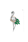 Silver brooch S-142_1-0131-Br