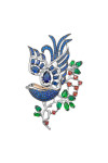 Silver brooch S-171_1-213141-Br