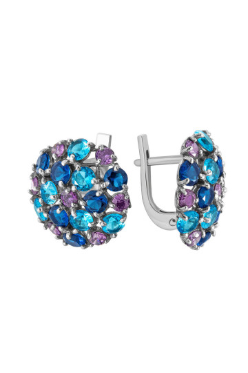 Pendientes de plata S-172-212550-E