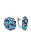 Silver earrings S-172-212550-E