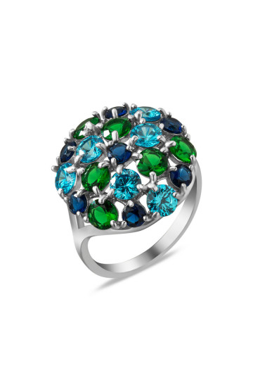 Серебряное кольцо S-172-213125-R