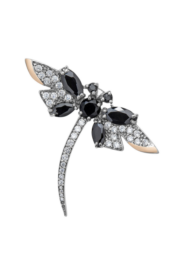 Silver brooch S-195_1-0118-Br