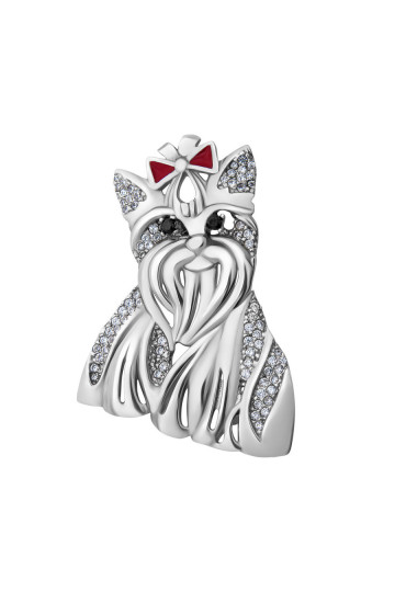 Silver brooch S-198-011841-Br