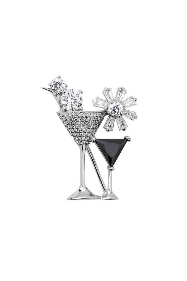 Silver brooch S-212-0118-Br