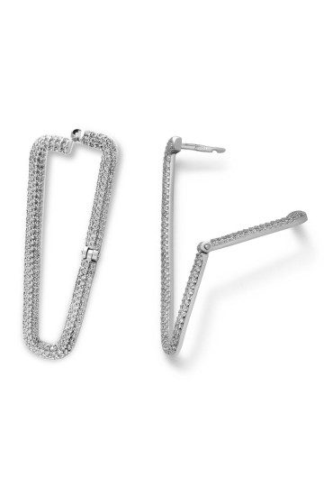 Silver earrings S-235-01-E