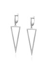 Silver earrings S-241-E