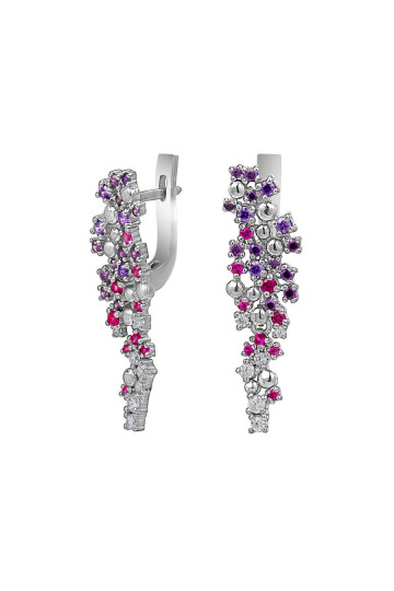 Pendientes de plata S-256-014550-E