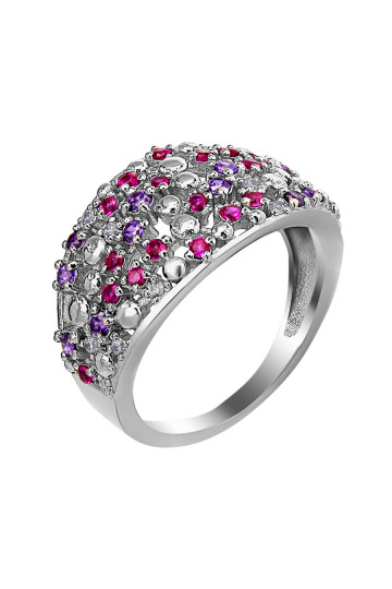 Серебряное кольцо S-256-014550-R
