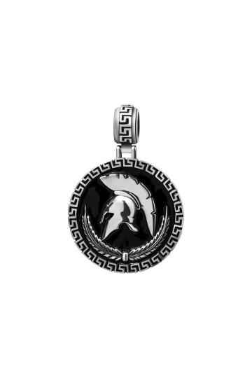 Серебряный кулон S-294-Em18-P