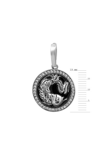 Silver pendant S-314_12-01-Em18-P