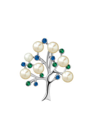 Silver brooch S-321-012131-Br