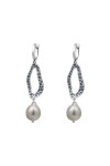 Silver earrings S-322-01-E
