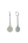 Silver earrings S-325-Pr18-E