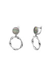 Silver earrings S-329-Pr70-E