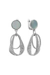 Silver earrings S-331-Pr70-E