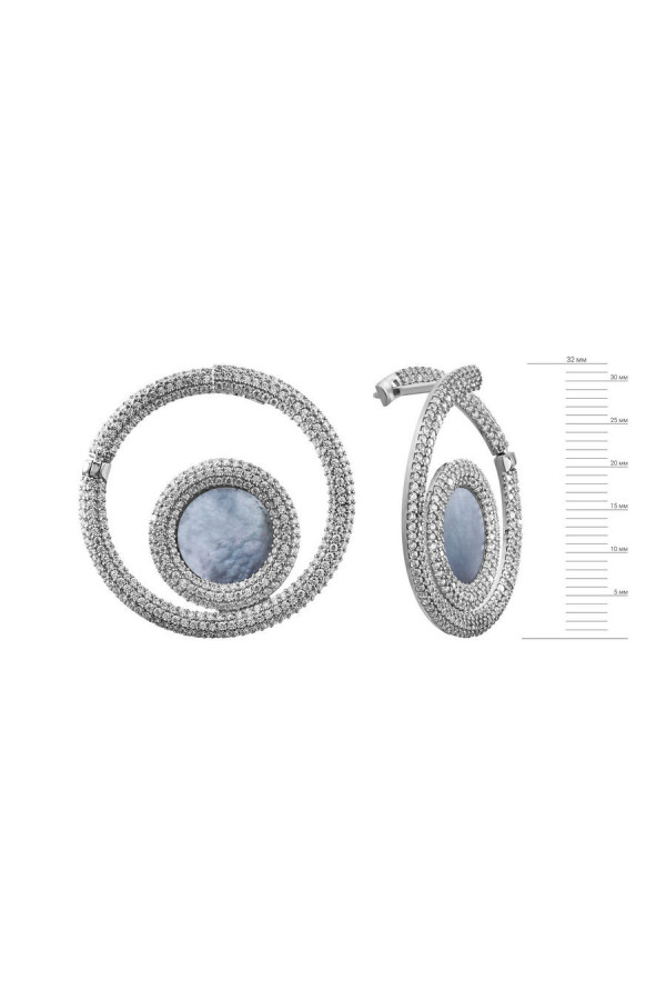 Pendientes de plata S-336-01-Pr01-E