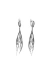 Silver earrings S-390-18-E