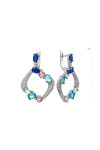 Silver earrings S-391-012545-E