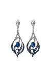 Silver earrings S-392-0121-E