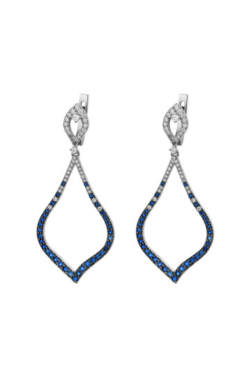 Pendientes de plata S-394-0121-E