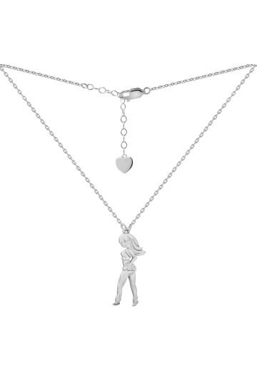 Silver necklace S-4000-N
