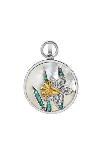 Серебряный кулон S-401-0131-Pr01-P