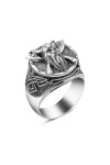 Silver ring S-423-R