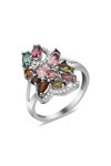 Anillo de plata S-436-01-Tr100-R