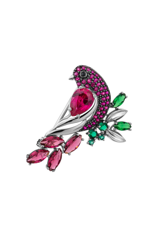 Broche de plata S-452-314547-Br