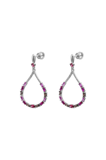 Silver earrings S-542-014561-E