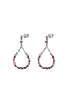 Silver earrings S-542-014561-E