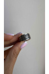 Anillo de plata con la oración "padre Nuestro"