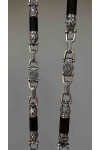 Silver chain decorated with" Wolf's Head " 2