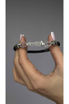 Silver bracelet from Milan amulet "save and save"