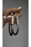 Silver bracelet from Milan amulet "save and save"