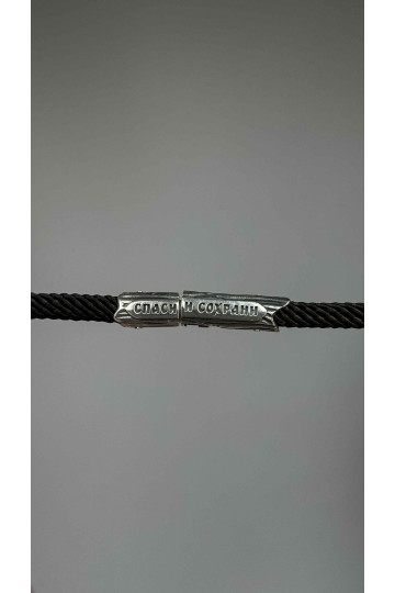 Milan lace with silver details 3