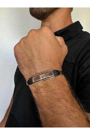 Gold Bracelet"Trident"