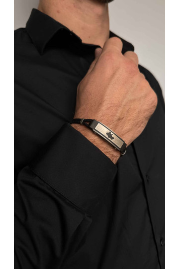 Silver Bracelet "Contour Of Ukraine"