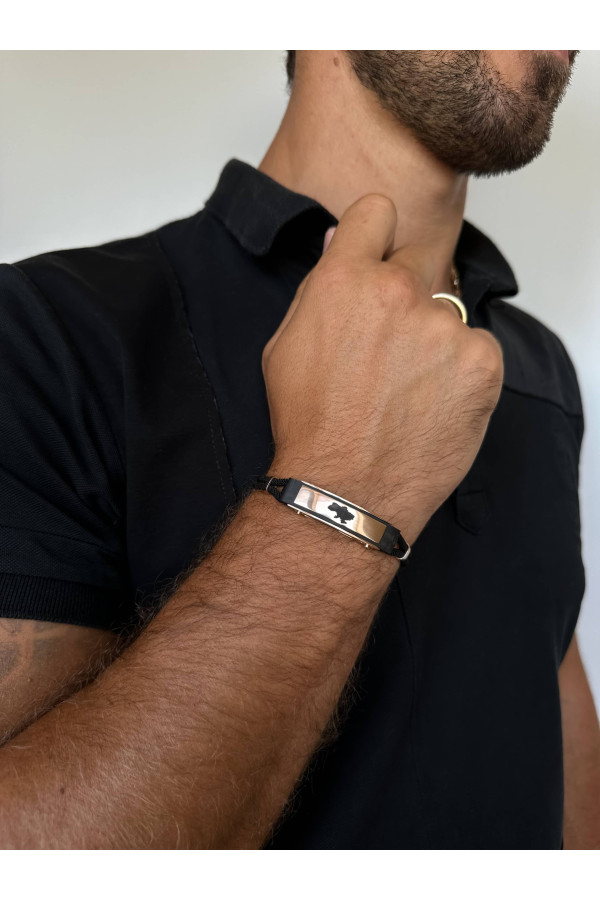 Gold Bracelet "Contour Of Ukraine"