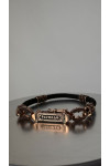 Gold bracelet "save and save"