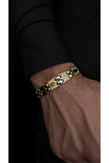 Gold bracelet in the style
