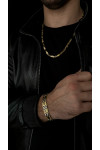 Gold bracelet in the style